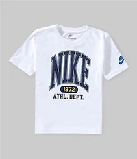 Nike Little Boys Short Sleeve Nike Giant Varsity T-Shirt