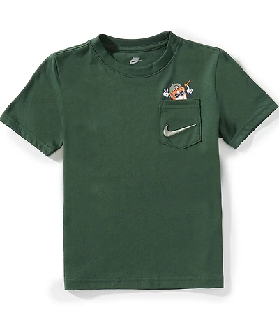 Nike Little Boys Short Sleeve Peace Boxy T-Shirt