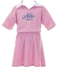 Nike Little Girls Short Sleeve Tennis Lifestyle Dress