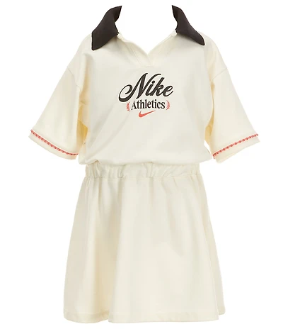 Nike Little Girls Short Sleeve Tennis Lifestyle Dress