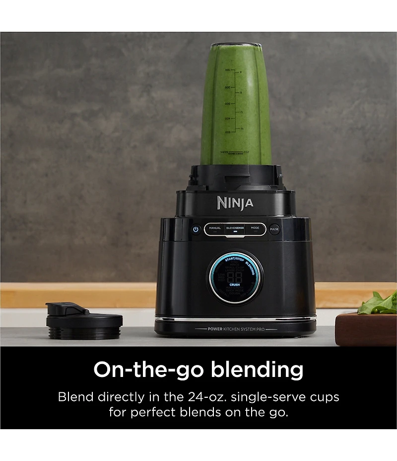 Ninja Detect™ Kitchen System Power Blender Plus Processor Pro with BlendSense™ Technology