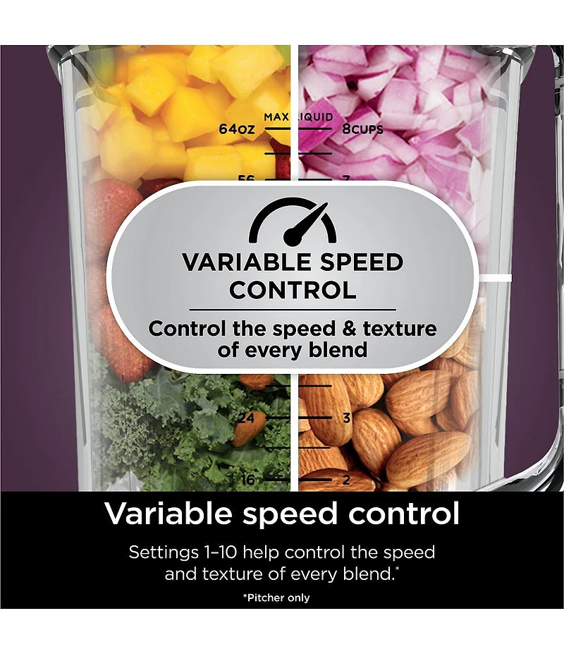 Ninja Detect™ Kitchen System Power Blender Plus Processor Pro with BlendSense™ Technology