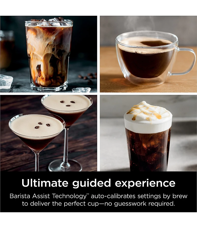 Ninja Luxe Cafe Premier Series Espresso Machine Drip Coffee Maker & Cold Brew Machine