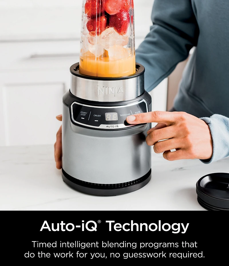 Ninja Nutri-Blender Pro With Auto-iQ Personal Blender