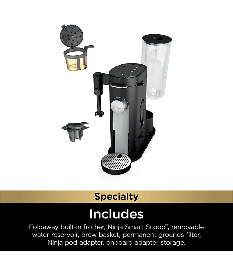 Ninja Single-Serve Pods & Grounds Specialty Coffee Maker