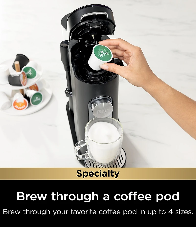 Ninja Single-Serve Pods & Grounds Specialty Coffee Maker
