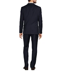 No Ordinary Joe by Ted Baker London Modern Fit Flat Front Solid Pattern 2-Piece Suit