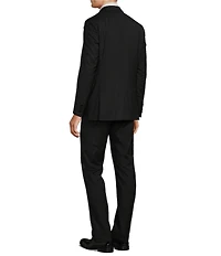 No Ordinary Joe by Ted Baker Modern Fit Flat Front Solid Pattern 2-Piece Suit