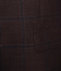 No Ordinary Joe by Ted Baker Modern Fit Plaid Pattern Sport Coat