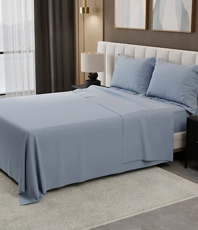 Noble Excellence 500 Thread-Count Egyptian Extra Deep Pocket Fitted Cotton Sheet Set