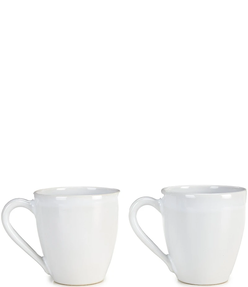 Noble Excellence Aria Glazed Coffee Mugs, Set of 2