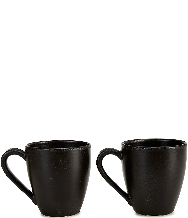 Noble Excellence Aria Glazed Coffee Mugs, Set of 2