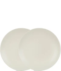 Noble Excellence Aria Glazed Coupe Dinner Plates, Set of 2