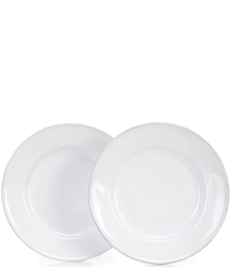 Noble Excellence Astoria Collection Glazed Stoneware Salad Plates, Set of 2
