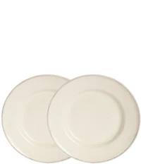 Noble Excellence Astoria Collection Glazed Stoneware Salad Plates, Set of 2