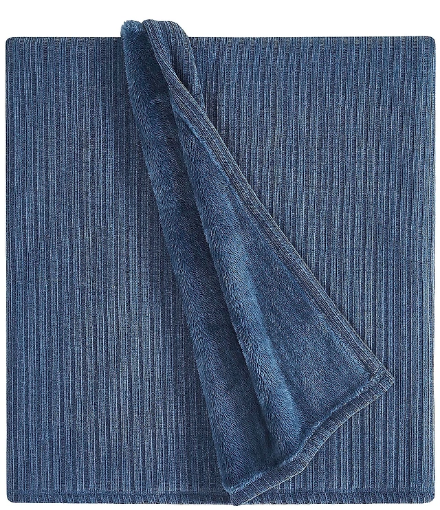 Noble Excellence Cable Knit Electric Heated Throw Blanket