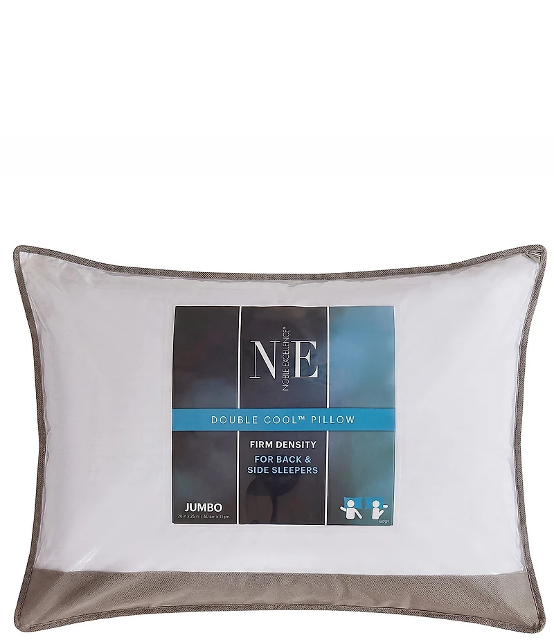 Noble Excellence® Double Cool™ Firm Density For Back and Side Sleepers Pillow