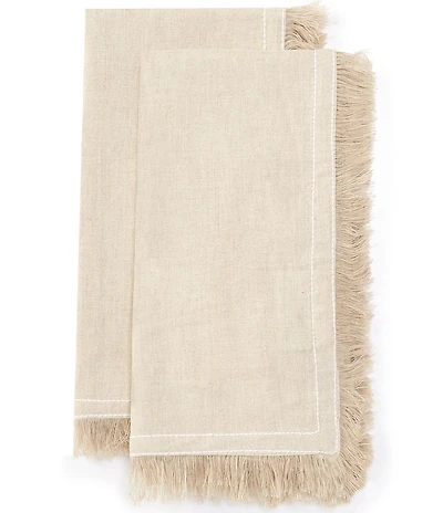 Southern Living Fringe Napkins, Set of 2