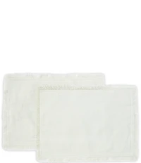 Southern Living Fringe Placemats, Set of 2