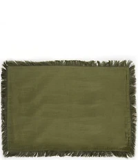 Southern Living Fringe Placemats, Set of 2