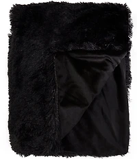 Noble Excellence Shag Lightweight Reversible Throw