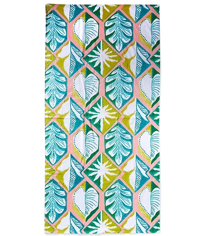 Noble Excellence Summer Shop Collection Leaves Beach Towel