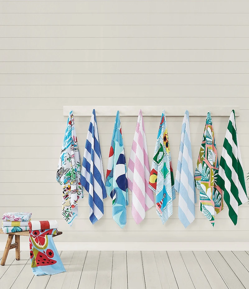 Noble Excellence Summer Shop Collection Leaves Beach Towel