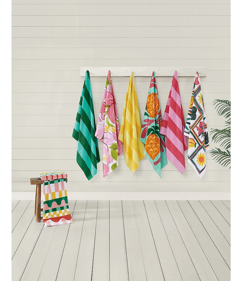 Noble Excellence Summer Shop Collection Pineapple Beach Towel