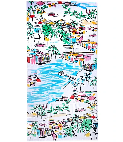 Noble Excellence Summer Shop Collection Printed Beach Towel