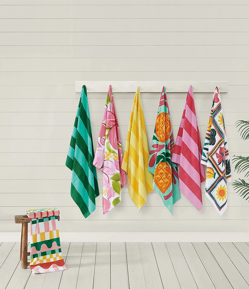Noble Excellence Summer Shop Collection Striped Beach Towel