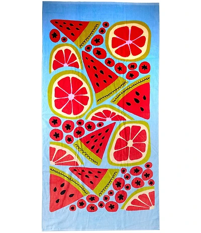 Noble Excellence Summer Shop Collection Watermelon Beach Towel