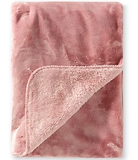 Noble Excellence Warm Shop Collection Chloe Lightweight Reversible Throw Blanket