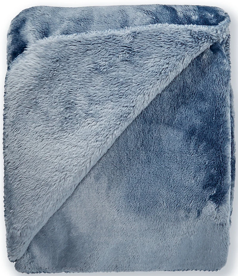 Noble Excellence Warm Shop Collection Chloe Lightweight Reversible Throw Blanket