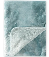 Noble Excellence Warm Shop Collection Chloe Lightweight Reversible Throw Blanket