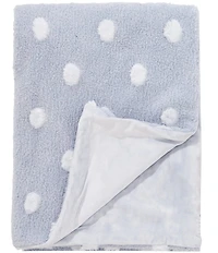 Noble Excellence Warm Shop Collection Lilly Poddle Pom-Pom Faux Fur Throw Blanket