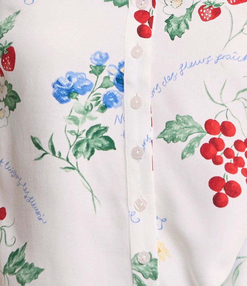 Nobody's Child Errie Floral Petter Pan Collar Top