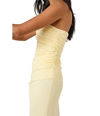 Nobody's Child Kiva Strapless Layered Bodice Maxi Dress