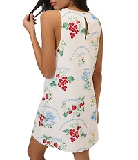 Nobody's Child Palermo Linen Blend Floral Printed Shift Dress