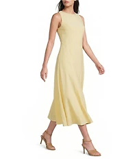 Nobody's Child Reign Boat Neck Sleeveless A-Line Midi Dress