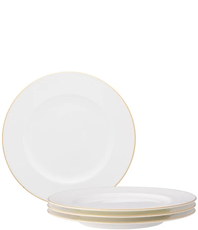 Noritake Accompanist Bread & Butter / Appetizer Plates, Set of 4