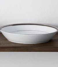 Noritake Austin Platinum Collection Coupe Dinner Bowls, Set Of 4