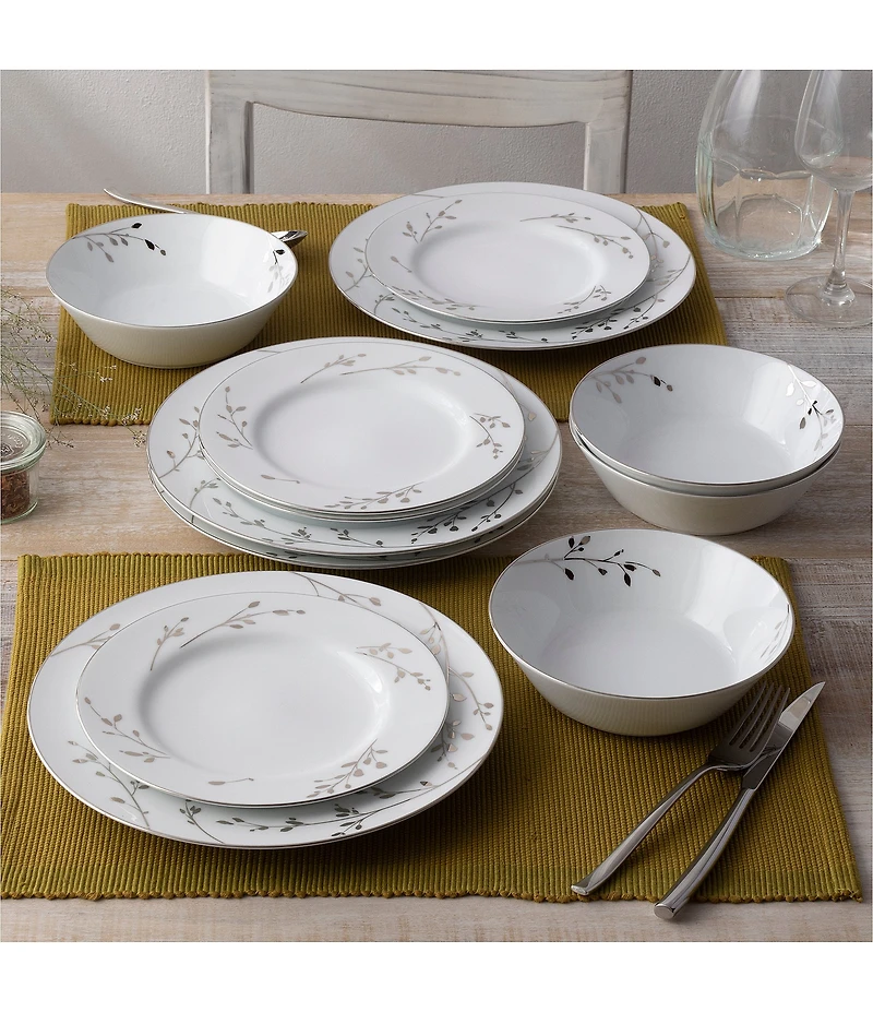 Noritake Birchwood Collection 12-Piece Set, Service For 4