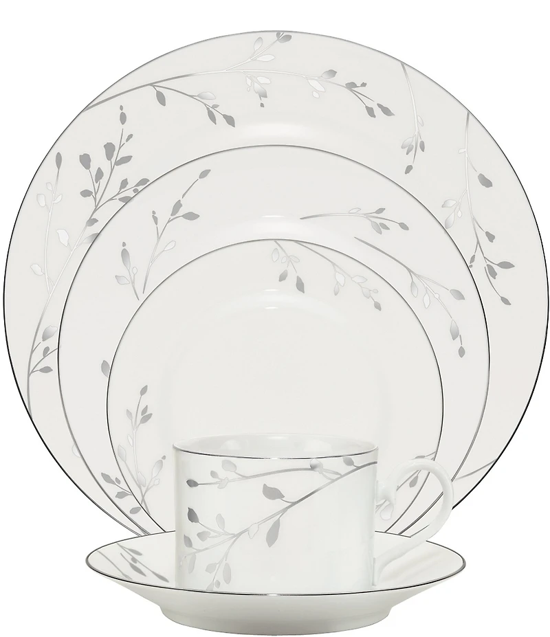 Noritake Birchwood Porcelain 5-Piece Place Setting