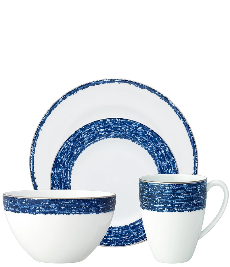 Noritake Rill Collection 4-Piece Place Setting