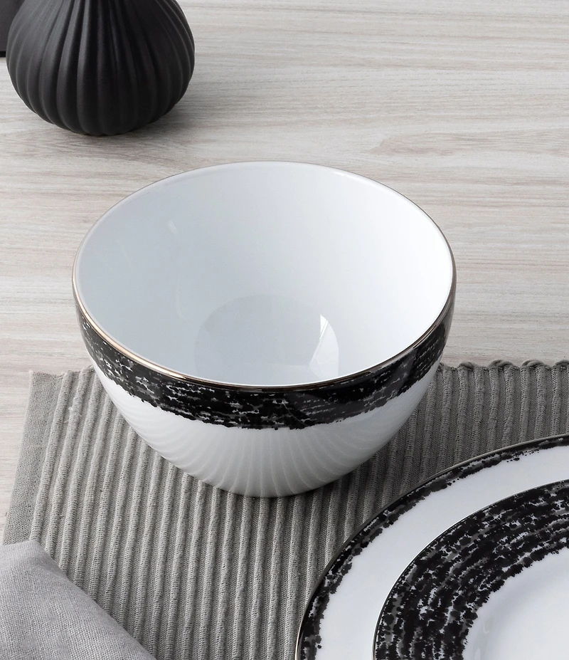 Noritake Rill Collection 4-Piece Place Setting