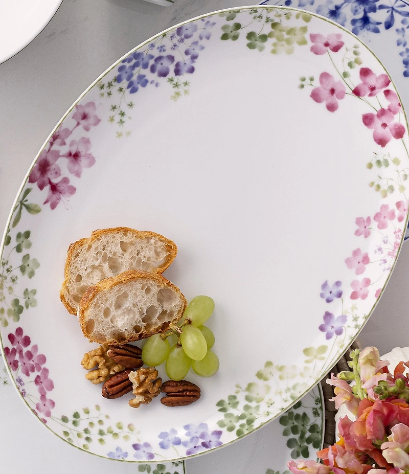 Noritake Bloomington Road Oval Platter, 14#double;