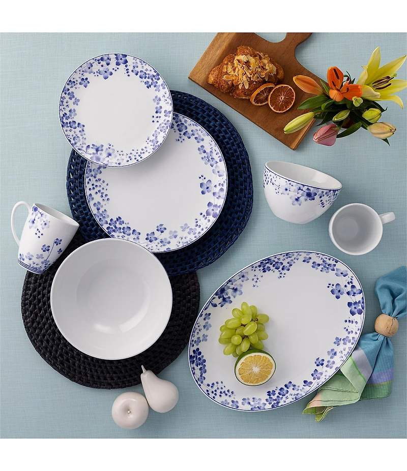 Noritake Bloomington Road Oval Platter, 14#double;