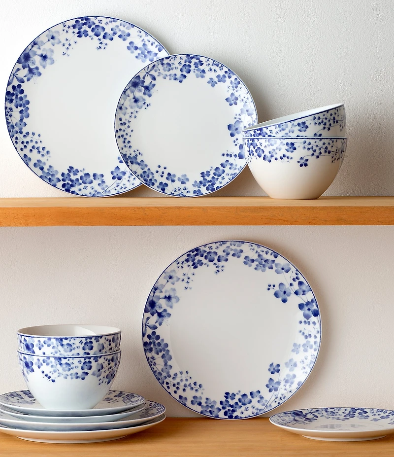 Noritake Bloomington Road 4-Piece Salad Plate Set