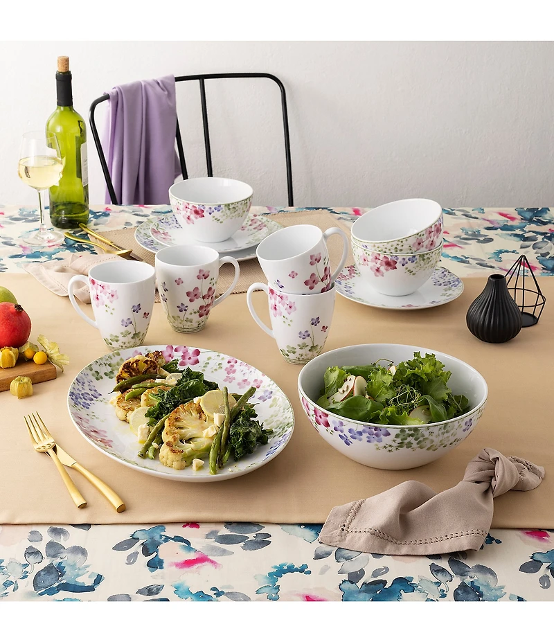 Noritake Bloomington Road Set of 4 Cereal Bowls