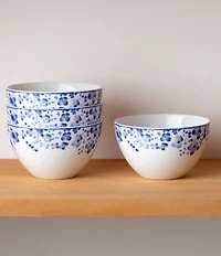 Noritake Bloomington Road Set of 4 Cereal Bowls